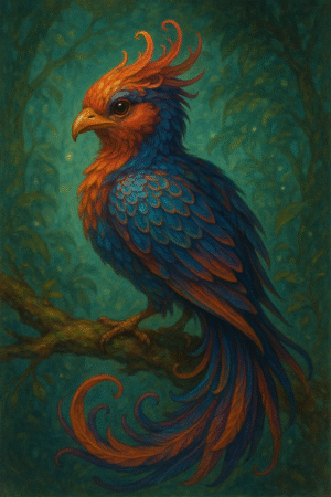 Fantasy Bird Illustration